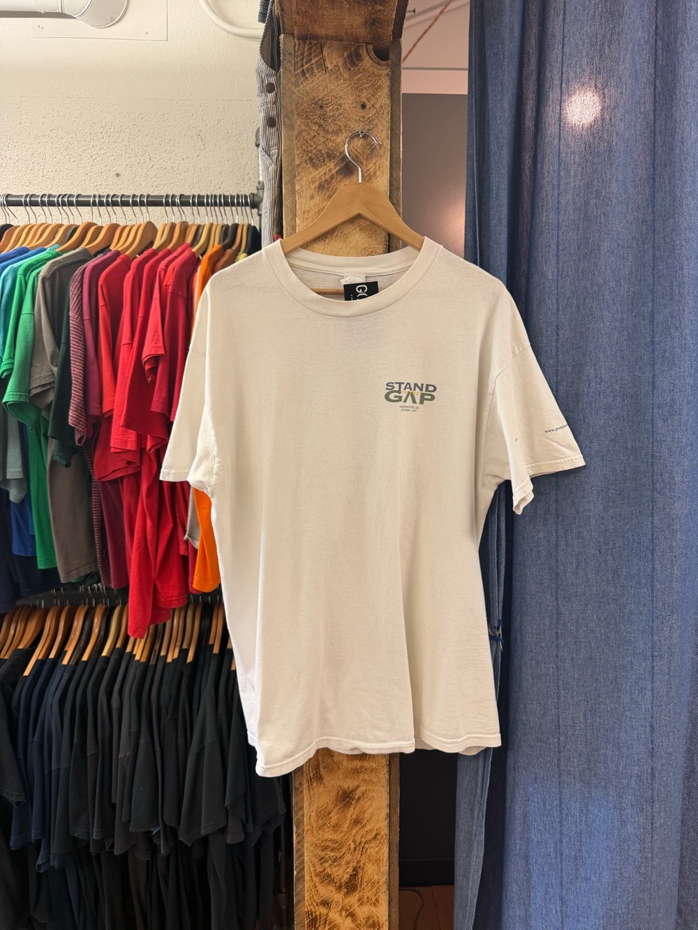 Vintage stand in the gap graphic t-shirt
